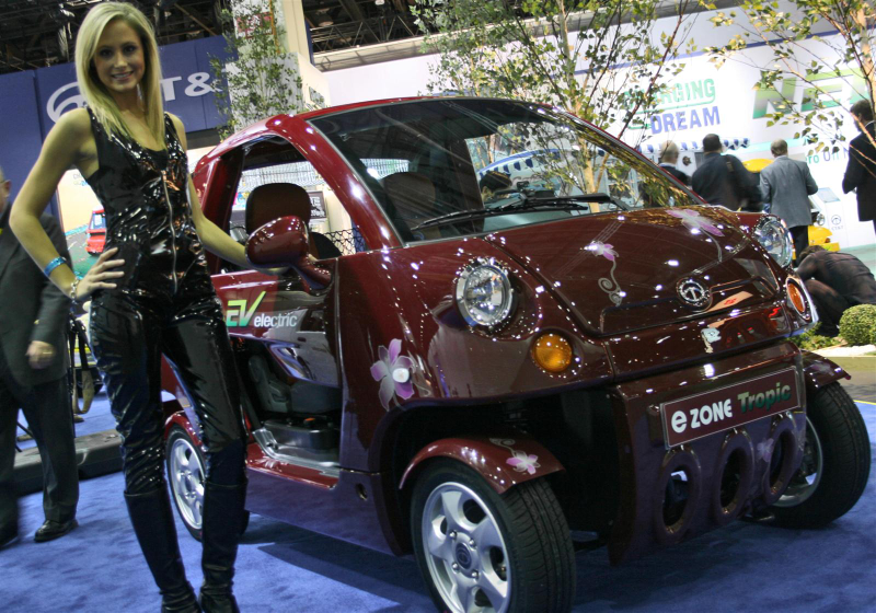 Illustration for article titled Booth Professionals of the 2010 Detroit Auto Show